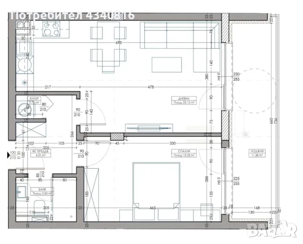 Продавам 2-стаен апартамент в ж.к Владислав Варненчик, снимка 9 - Апартаменти - 48471823