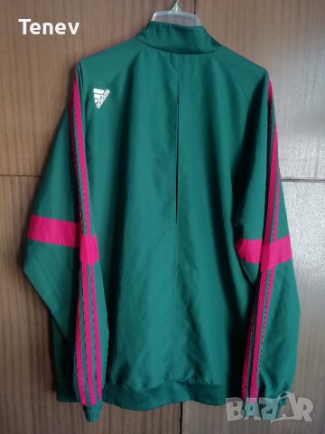 AC Milan Adidas оригинално рядко зелено горнище Милан XL, снимка 2 - Спортни дрехи, екипи - 39918767