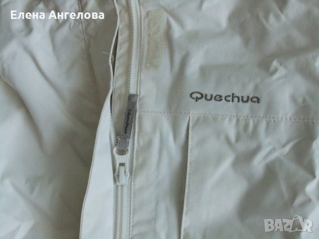 Дамско яке QUECHUA цвят екрю, ново, снимка 6 - Якета - 32029197