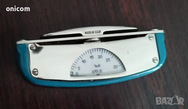 Ръчен динанометър,ретро, снимка 3 - Антикварни и старинни предмети - 50151205