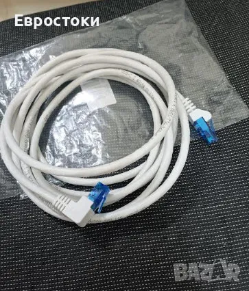 Wentronic 51538 мрежов пач кабел Cat 6А U/UTP (UTP), 2х RJ-45 позлатени конектори, 3 метра, снимка 4 - Други - 50179830