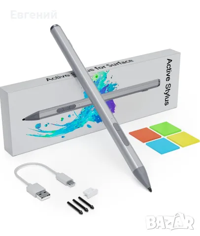 Стилус за Microsoft Surface, Surface Pro Stylus за Surface Pro 9/11/10/8/X/7/6/5/4/3, Surface Pro 11
