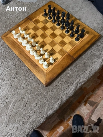 Шах и табла от СОЦ.Време.48/48см4., снимка 6 - Шах и табла - 53232717