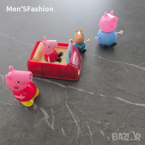 Peppa Pig - кола и фигури, снимка 2 - Фигурки - 56531563
