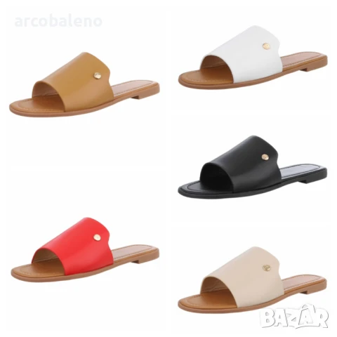 Дамски равни сандали, 5цвята 