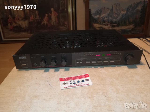 loewe stereo amplifier 1503210855, снимка 3 - Ресийвъри, усилватели, смесителни пултове - 32162099