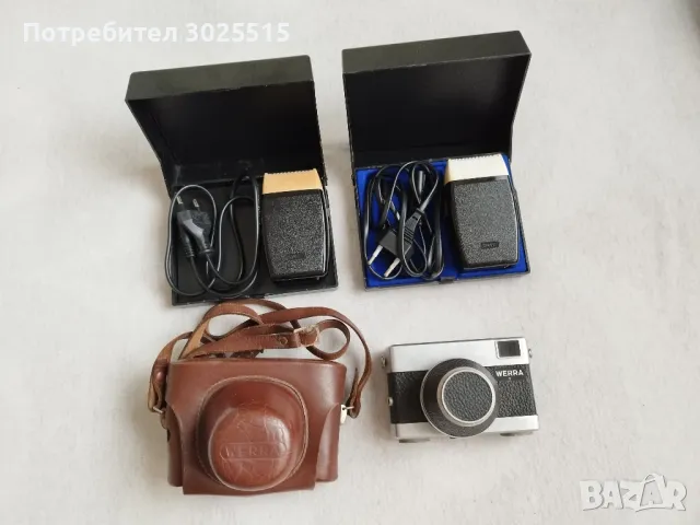 Стар фотоапарат и машинка за бръснене 