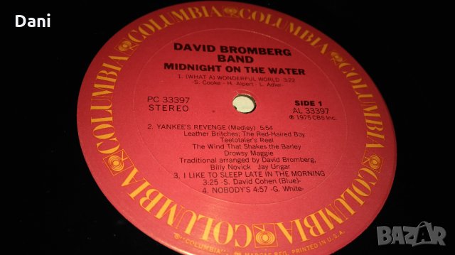Грамофонна плоча - DAVID BROMBERG BAND, снимка 2 - Грамофонни плочи - 33867484