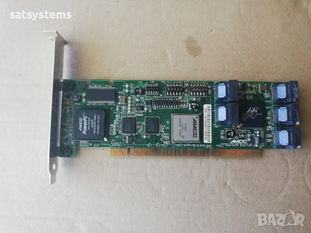 AMCC 9550SXU-8LP 8-Port SATA II PCI-X RAID Controller Card
