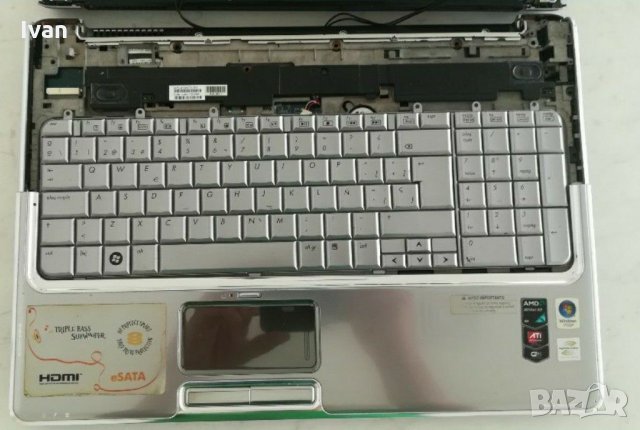 HP PAVILION DV7 1110es  Entertainment Notebook PC, снимка 4 - Части за лаптопи - 30482376