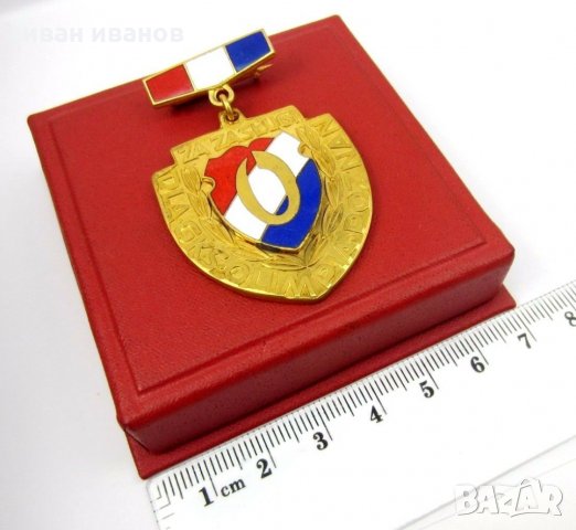 Медал-Знак-За заслуги-Олимпия Полша-Спорт-Футбол, снимка 4 - Колекции - 34075290