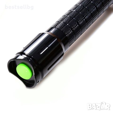 Силен фенер с електрошок палка зареждащ се за самозащита кучета охрана, снимка 5 - Друга електроника - 31551856