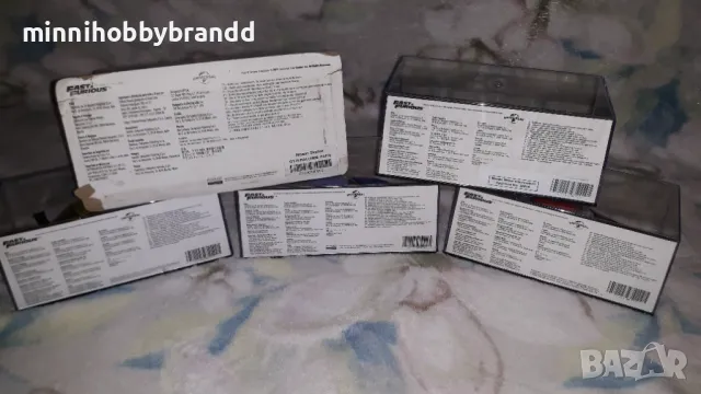 Nissan Skyline GT-R (R34) Mitsubishi Lancer Evolution VII IX Mazda RX-8 1.43 Scale Fast & Furious , снимка 18 - Колекции - 48262102