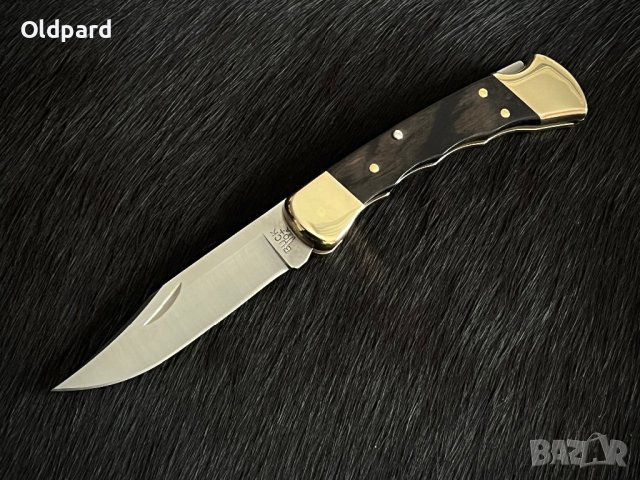 Buck 110 Hunter - Легендарният оригинален сгъваем джобен нож (BU110FG)