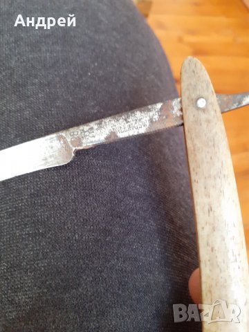 Стар бръснач Jahenchels Solingen Zwillingswerk, снимка 5 - Други ценни предмети - 31519296