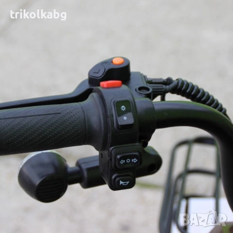 Електрическа Карго Триколка 1500W, снимка 11 - Мотоциклети и мототехника - 51550964