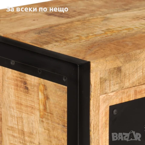 Стойка За Вино За 16 Бутилки, Мангово Дърво Масив Код P724, снимка 3 - Декорация за дома - 50621793