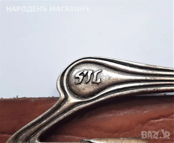 J.LINDEBERG - ШВЕДСКИ кожен колан с катарама тока естествена кожа, снимка 4 - Други ценни предмети - 49546852