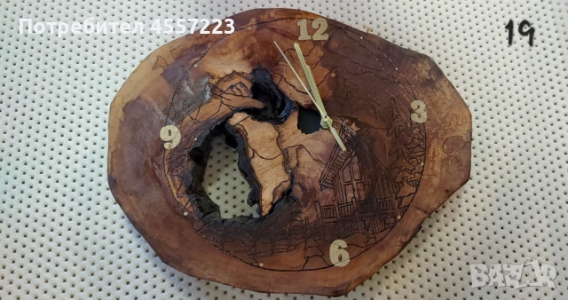 Часовници и огледала ръчна изработка, снимка 18 - Стенни часовници - 52677210