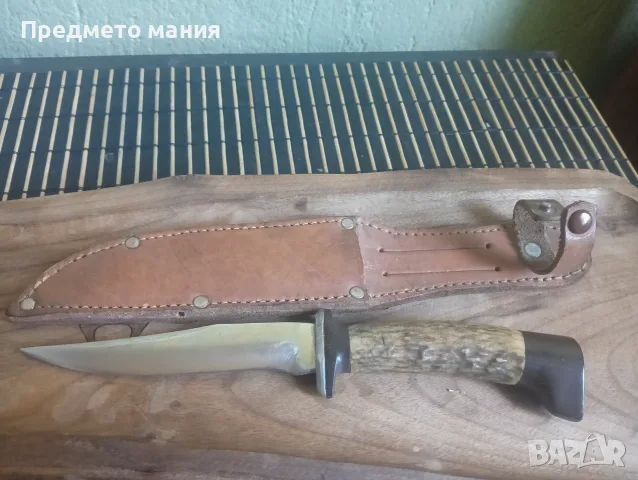 Ръчно изработен ловен нож ВМЗ Сопот