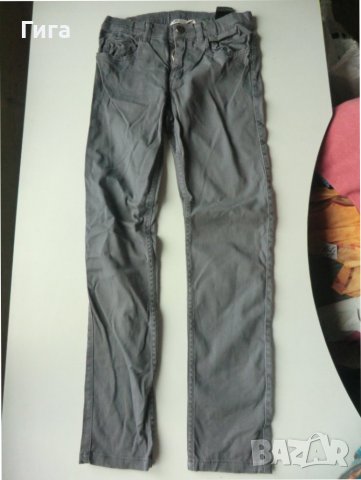 сиви дънки клин НМ р140, снимка 2 - Детски панталони и дънки - 37432052