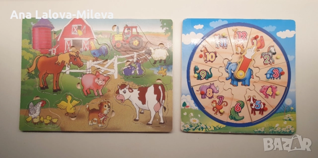 Дървени образователни играчки, снимка 2 - Образователни игри - 52177679