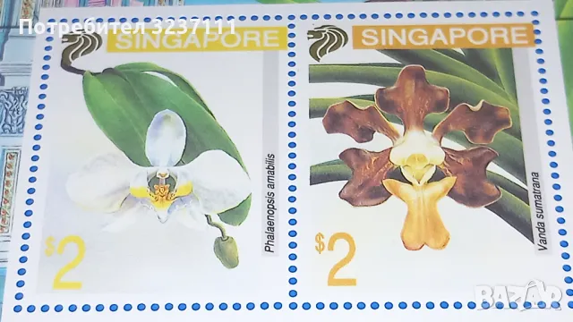 Филателия  Сингапур - 1993, снимка 2 - Филателия - 48349651