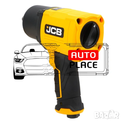 Пневматичен гайковерт с къс шпиндел 1450 Nм 1/2″ JCB, снимка 7 - Други инструменти - 54048475