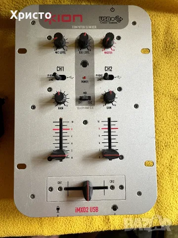 DJ миксер ION IMIX02 USB