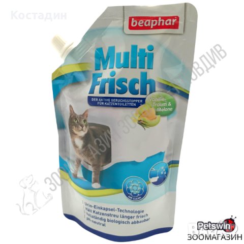 Ароматизатор за Котешка тоалетна - Ванилия и Пъпеш - 400гр. - Beaphar, снимка 1 - За котки - 36800441