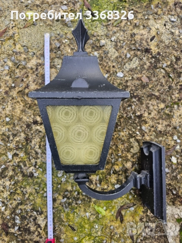 Масивен фасаден фенер, снимка 4 - Външни лампи - 52353255