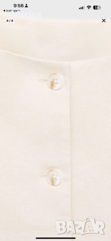 Ленена рокля Mango, снимка 6 - Рокли - 51630616