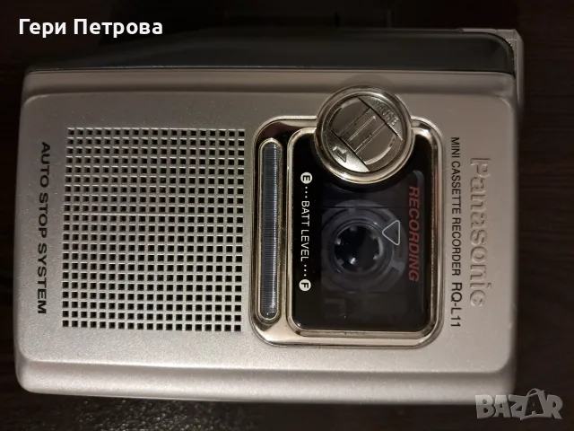 Panasonic RQ-L11 Mini Cassette Recorder уокмен записващ