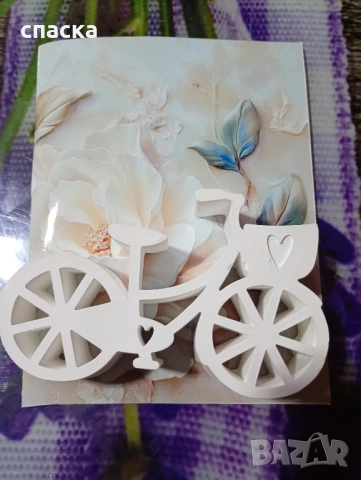 картичка с гипсова фигурка , снимка 7 - Колекции - 51870409