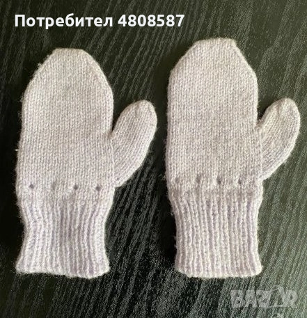 Детски лилави ръкавици, снимка 3 - Шапки, шалове и ръкавици - 54360053