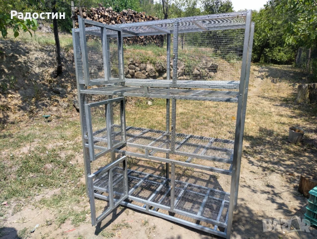 Триетажна клетка за зайци , снимка 3 - Други - 51041948