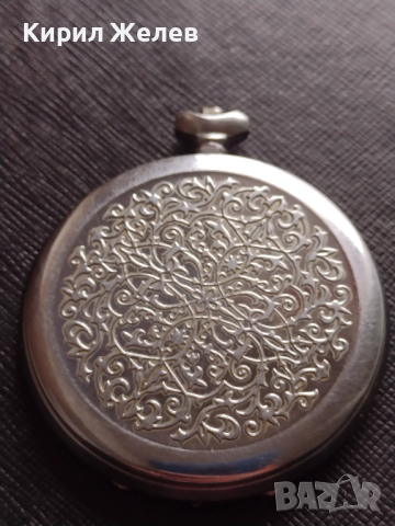 Каса корпус за джобен часовник стар рядък орнаментика за КОЛЕКЦИЯ ЧАСТИ 21992, снимка 2 - Антикварни и старинни предмети - 44774914