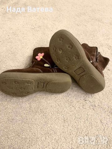 Ботушки от естествен велур GENUINE KIDS, снимка 4 - Детски боти и ботуши - 22298402