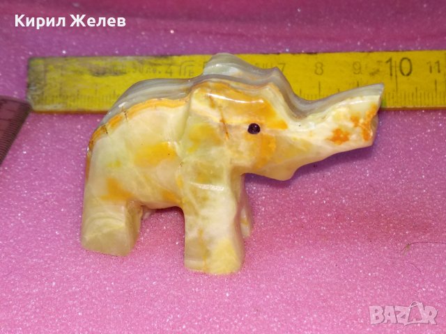 СЛОНЧЕ от ОНИКС РЪЧНА АРТ ИЗРАБОТКА ДЕКОРАТИВНА ФИГУРКА За ЩАСТИЕ КЪСМЕТ За ДОМА 42861, снимка 2 - Статуетки - 44312597