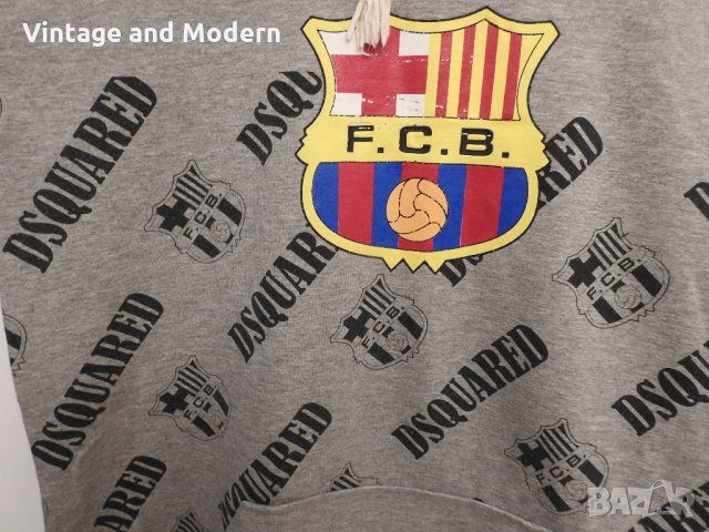Суичър Dsquared2 Barcelona Барселона ФК (S), снимка 4 - Суичъри - 34347087