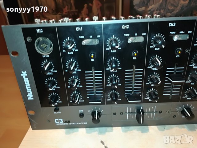 NUMARK PROFI MIXER-ВНОС SWISS 1506221850, снимка 6 - Ресийвъри, усилватели, смесителни пултове - 37098106