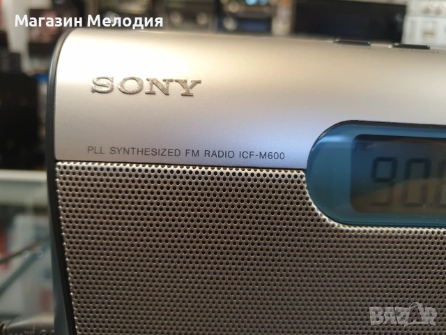 Радио SONY ICF-M600 В отлично техническо и визуално състояние., снимка 3 - Радиокасетофони, транзистори - 23904169
