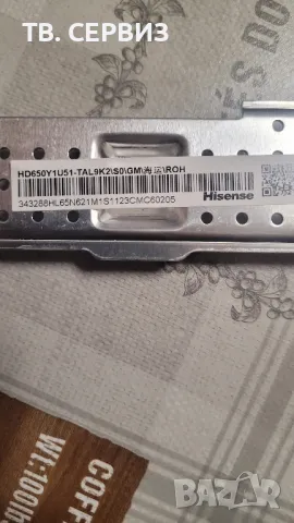 TV HISENSE 65E7KQ, снимка 8 - Части и Платки - 48358315