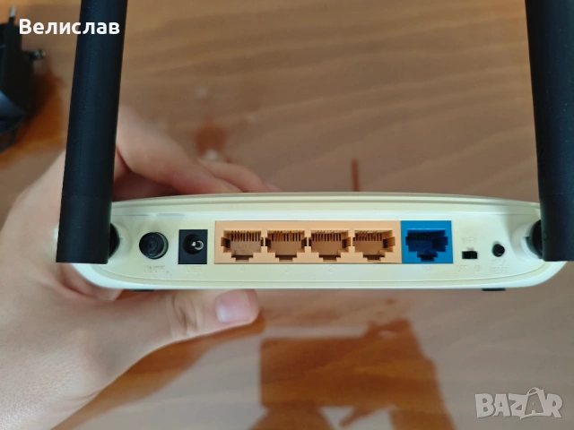 Рутер TP-Link TL-WR841N бял 300Mbps + Подарък, снимка 2 - Рутери - 53126368