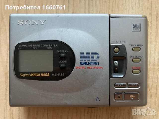 минидиск уокмен SONY MZ-R35