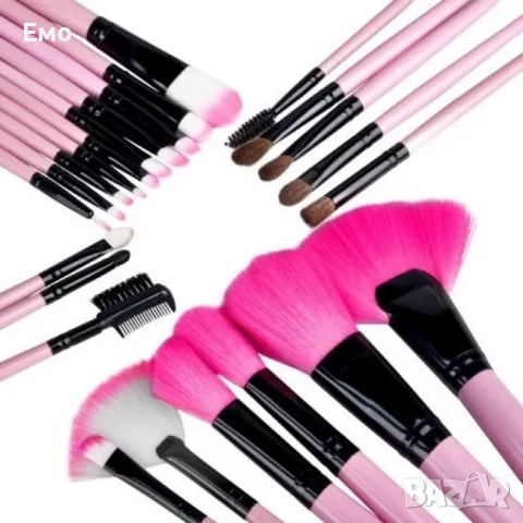 Промоция: Професионале комплект от 24 броя четки за грим в удобна чантичка HZS64, снимка 14 - Козметика за лице - 47916823