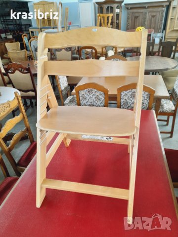 Масивно детско столче внос от Германия , снимка 4 - Столове - 39007464