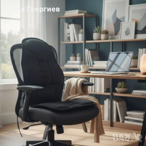 Масажна седалка с подгряване – комфорт и облекчение за тяло, което е уморено от седене, снимка 3 - Масажори - 53215905