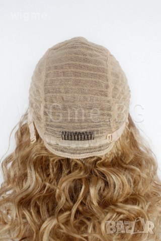 Къдрава тъмноруса от ЕСТЕСТВЕН косъм Кортни, снимка 4 - Аксесоари за коса - 37806304