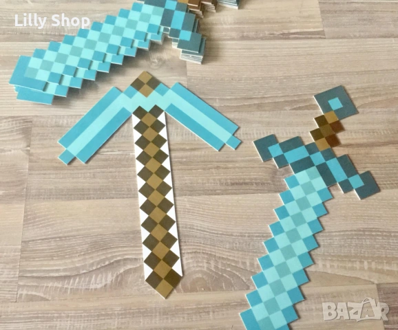 Покани, банер за рожден ден, украса Майнкрафт / Minecraft, снимка 6 - Покани - 53176723